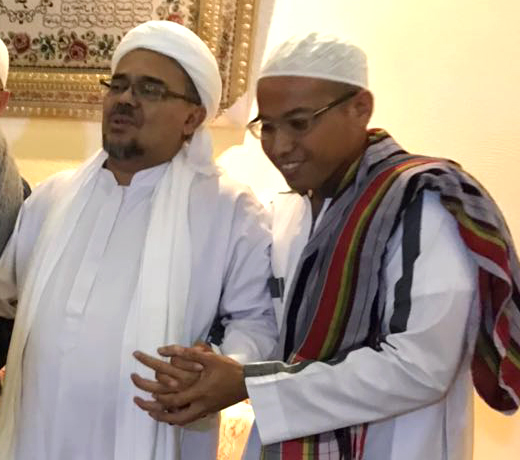 Pengasuh DNA Silahturahmi Ke Kediaman Habib Riziq Shihab Di Makkah